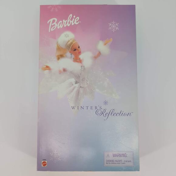 Winter's Reflection Barbie 2002 Vintage Collectible Mattel 55682 Doll - NRFB - Picture 8 of 16